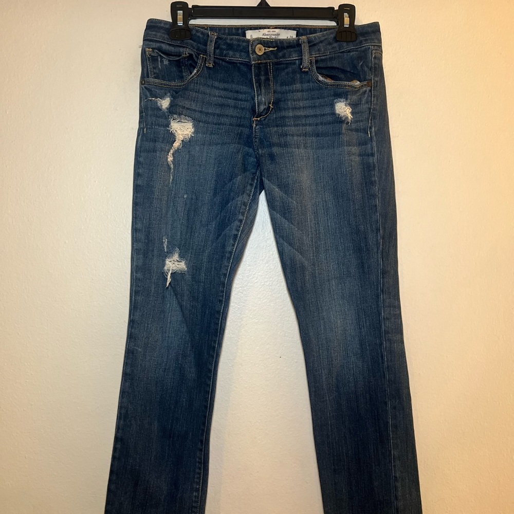 Abercrombie Distressed Skinny Jean